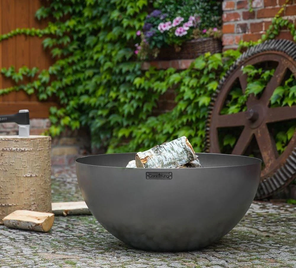 Feuerschale CookKing Dallas Aus Stahl | Rund | Extra Tief 4 Feuerschale CookKing Dallas Aus Stahl | Rund | Extra Tief – Bild 4