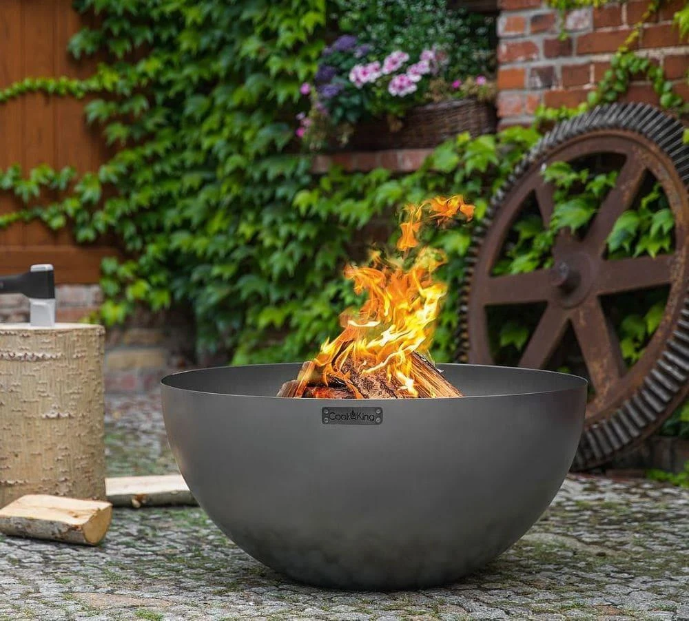 Feuerschale CookKing Dallas Aus Stahl | Rund | Extra Tief 5 Feuerschale CookKing Dallas Aus Stahl | Rund | Extra Tief – Bild 5