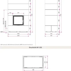 Kaminbausatz Camina S7 TV Hoch | Tunnelkamin | Gerade Scheibe -Ecopots Verkäufe 070701011 speicherbeton55cm tuerbreitetueranschlag links tuergriff rechts 2jpg 4 9961