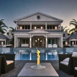 Feuersäule GRDN Kalayo Terreno | Glas / Edelstahl -Ecopots Verkäufe Feuersaeule GRDN Kalayo terreno Glas Edelstahl 1068041 3 121790