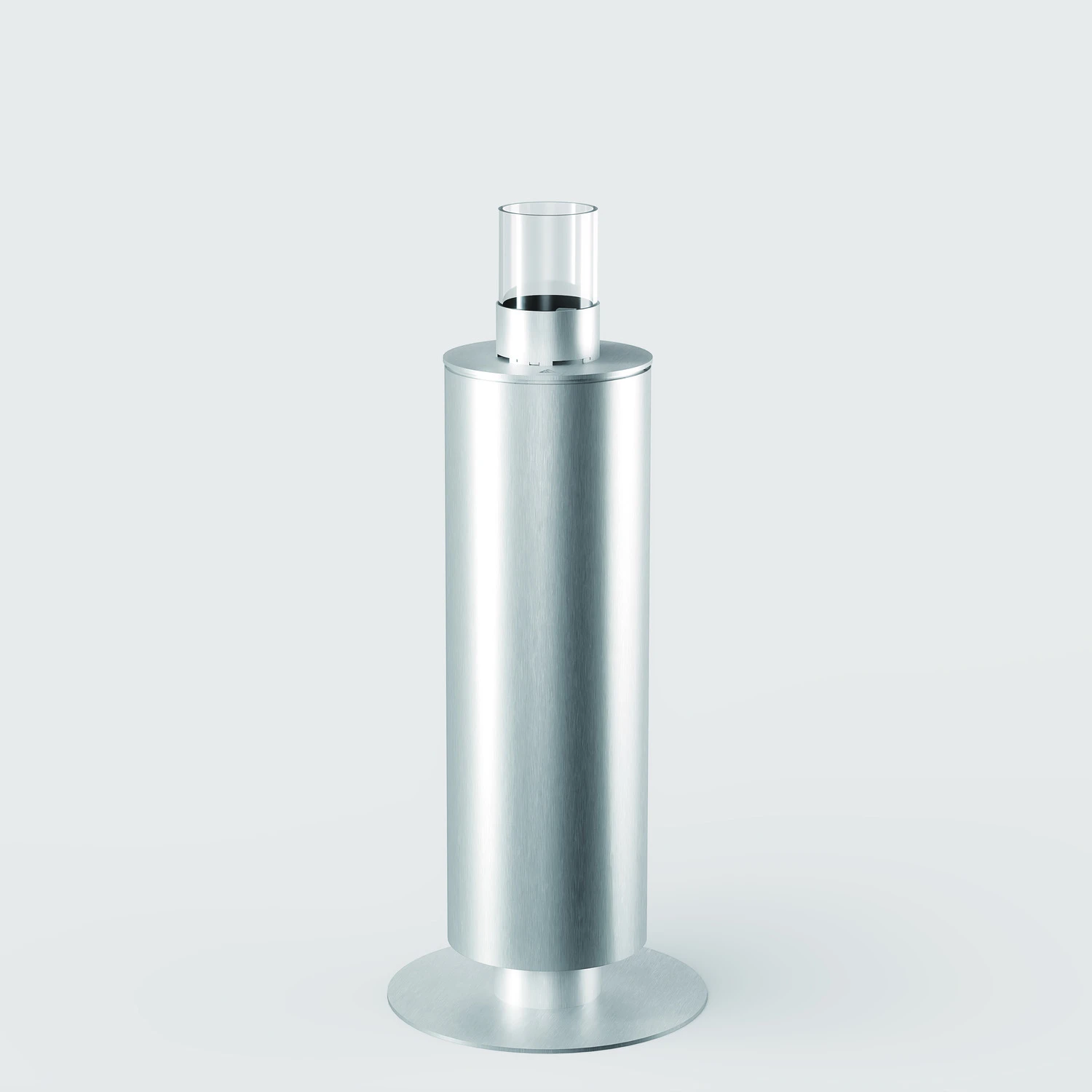 Feuersäule GRDN Kalayo Tubo | Glas / Edelstahl 1 Feuersäule GRDN Kalayo Tubo | Glas / Edelstahl