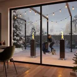 Feuersäule GRDN Kalayo Tubo Q | Glas / Edelstahl 11 Feuersäule GRDN Kalayo Tubo Q | Glas / Edelstahl -Ecopots Verkäufe Feuersaeule GRDN Kalayo tubo Q Glas Edelstahl 054001002 6 121769