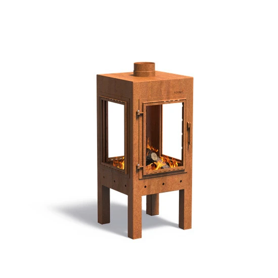 Gartenkamin FORNO DIGNA | Cortenstahl 1 Gartenkamin FORNO DIGNA | Cortenstahl