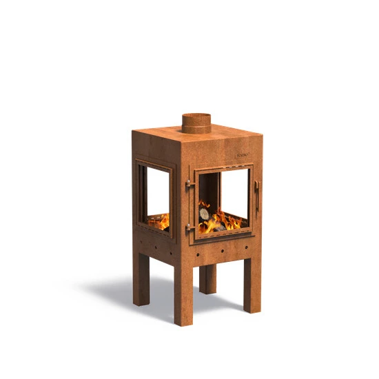 Gartenkamin FORNO DIGNA | Cortenstahl 2 Gartenkamin FORNO DIGNA | Cortenstahl – Bild 2