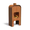 Gartenkamin FORNO GAP | Cortenstahl