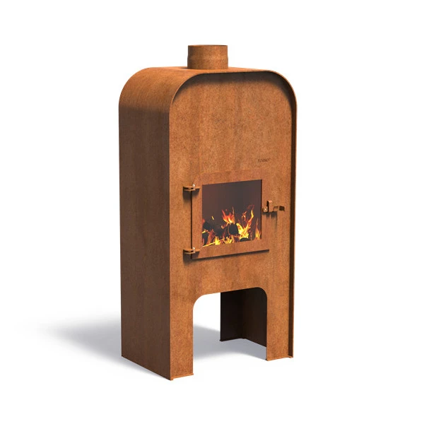 Gartenkamin FORNO GAP | Cortenstahl 2 Gartenkamin FORNO GAP | Cortenstahl – Bild 2