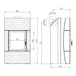 Kaminofen LEDA FONDIA Wasserführend 9 Kaminofen LEDA FONDIA Wasserführend -Ecopots Verkäufe Kaminofen LEDA FONDIA Wasserfuehrend 010201019 3 119543