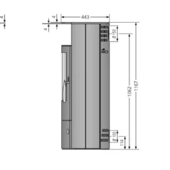 Kaminofen ORANIER Polar 7-2.0 -Ecopots Verkäufe Kaminofen ORANIER Polar 7 20 011401007 4 120509