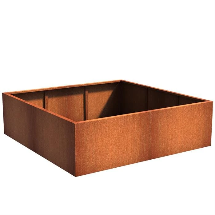 Pflanzkübel ADEZZ CARREZ Quadratisch | Aus Cortenstahl 4 Pflanzkübel ADEZZ CARREZ Quadratisch | Aus Cortenstahl – Bild 4