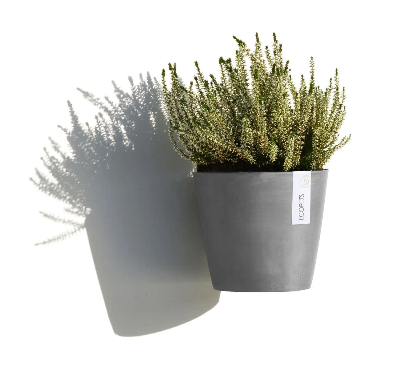 Blumentopf ECOPOTS Amsterdam Wall Hängend | 20 X 17,5 Cm | Aus Kunststoff | Grau 2 Blumentopf ECOPOTS Amsterdam Wall Hängend | 20 X 17,5 Cm | Aus Kunststoff | Grau – Bild 2