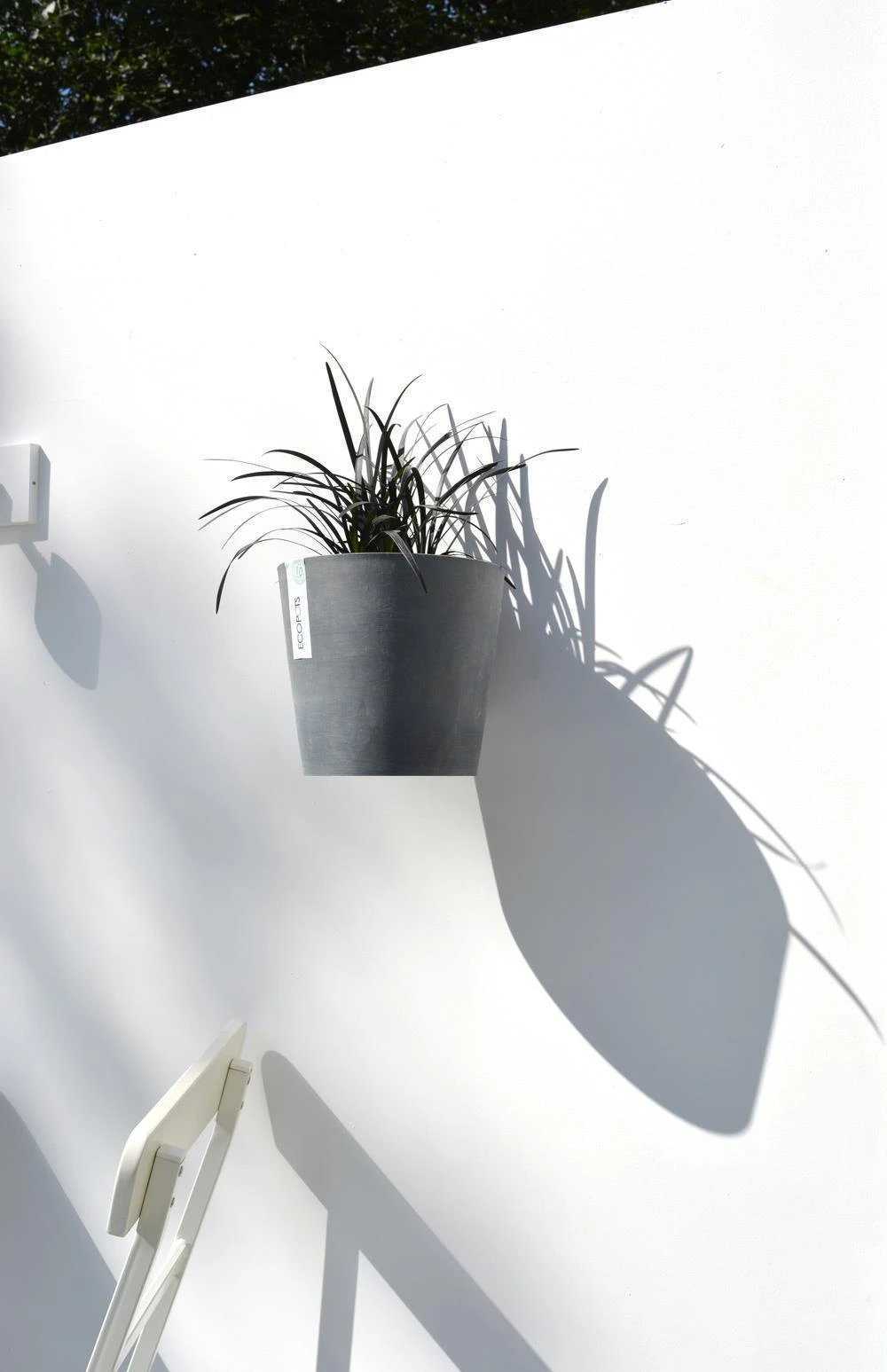 Blumentopf ECOPOTS Amsterdam Wall Hängend | 20 X 17,5 Cm | Aus Kunststoff | Grau 5 Blumentopf ECOPOTS Amsterdam Wall Hängend | 20 X 17,5 Cm | Aus Kunststoff | Grau – Bild 5