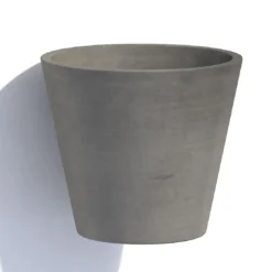 Blumentopf ECOPOTS Amsterdam Wall Hängend | 20 X 17,5 Cm | Aus Kunststoff | Grau