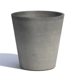 Blumentopf ECOPOTS Morinda Orchideentopf | 14 X 16 Cm | Aus Kunststoff | Grau