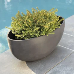Blumentopf ECOPOTS Sofia Aus Kunststoff | 30 X 13 X 13,5 Cm | Grau -Ecopots Verkäufe blumentopf ecopots sofia milieu 4 3 7081