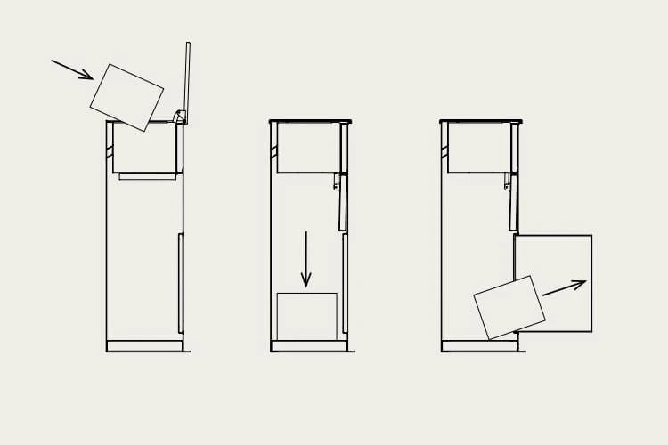 Briefkasten ADEZZ Case Mit Paketfach | Aus Aluminium | Weiß 3 Briefkasten ADEZZ Case Mit Paketfach | Aus Aluminium | Weiß – Bild 3