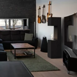 Ethanol-Kamin Kratki SIERRA -Ecopots Verkäufe ethanol kamin kratki sierra glas schwarz milieujpg 7 139411