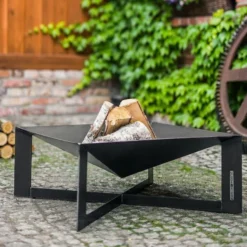 Feuerschale CookKing Cuba Aus Stahl | Eckig -Ecopots Verkäufe feuerschale cookking cuba milieu 3 51421