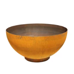 Feuerschale FORNO BOCCA Aus Cortenstahl | Rund | Extra Tief