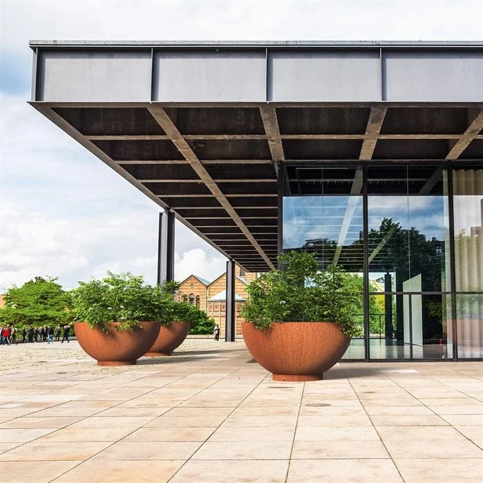 Feuerschale FORNO BOCCA Aus Cortenstahl | Rund | Extra Tief 5 Feuerschale FORNO BOCCA Aus Cortenstahl | Rund | Extra Tief – Bild 5