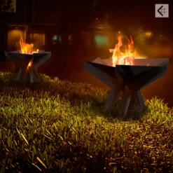 Feuerschale Kratki HEX | Eckig / Rund | 66 X 47 Cm (BxT) -Ecopots Verkäufe feuerschale kratki hex milieu 7 84696