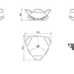 Feuerschale Kratki PIT | Eckig | 71 X 65 Cm (BxT) -Ecopots Verkäufe feuerschale kratki pit abmessungen 6 84561