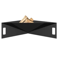 Feuerschale Kratki PYRAMID | Eckig | 79 X 69 Cm (BxT)
