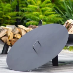 Feuerschalen-Deckel CookKing Aus Stahl | Rund | Mit 1 Griff -Ecopots Verkäufe feuerschalen deckel cookking 1 griff milieu 1 3 113774