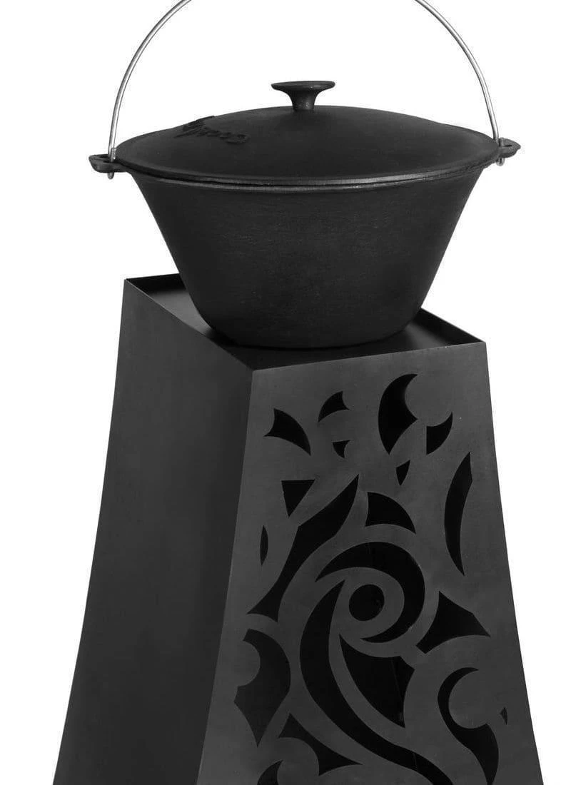 Gartenkamin CookKing Hawana | Stahl 5 Gartenkamin CookKing Hawana | Stahl – Bild 5