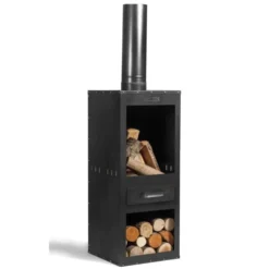 Gartenkamin CookKing Rosa | Stahl