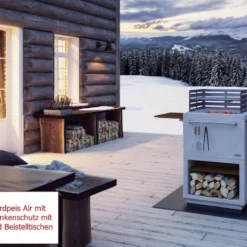 Holzfach Nordpeis Für Gartenkamin Air 7 Holzfach Nordpeis Für Gartenkamin Air -Ecopots Verkäufe gartenkamin nordpeis air mit holzfach griff funkenschutz mit Grillrost regal beistelltischen milieu text 4 83093
