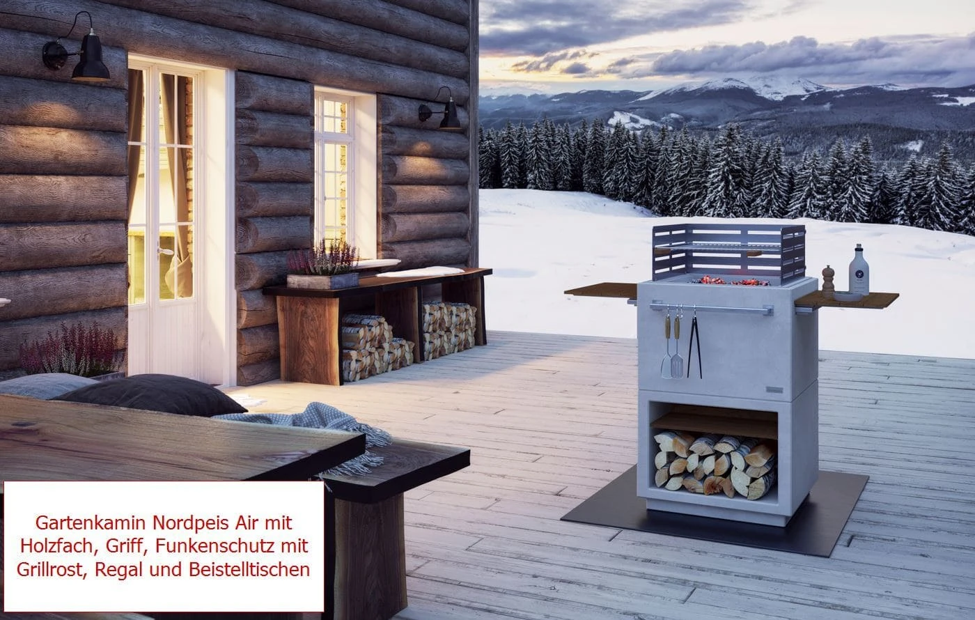 Holzfach Nordpeis Für Gartenkamin Air 4 Holzfach Nordpeis Für Gartenkamin Air – Bild 4