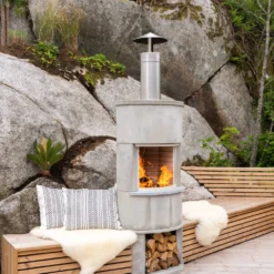 Gartenkamin Nordpeis Roma Garden | Aus Beton -Ecopots Verkäufe gartenkamin nordpeis roma milieu 1 6 83588