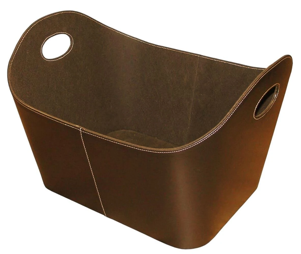 Holzkorb LIENBACHER Kunstlederkorb Mit Henkel 1 Holzkorb LIENBACHER Kunstlederkorb Mit Henkel