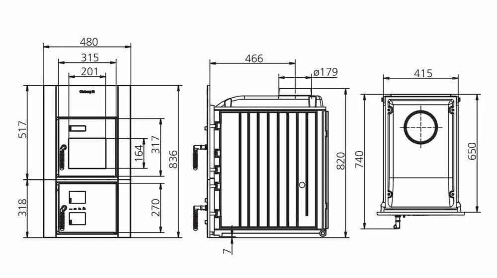 Kachelofeneinsatz Olsberg Format 11 2 Kachelofeneinsatz Olsberg Format 11 – Bild 2