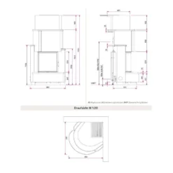 Kaminbausatz Camina S5 Eck | Eckkamin Mit Gebogener Scheibe -Ecopots Verkäufe kaminbausatz camina s5 eck abmessungenjpg 3 7441