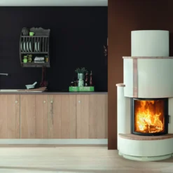 Kaminbausatz Camina S5 Front | Gebogene Scheibe -Ecopots Verkäufe kaminbausatz camina s5 front sabbia milieu 5 45100