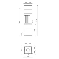 Kaminbausatz Neocube S10 Black & White | Eckkamin 9 Kaminbausatz Neocube S10 Black & White | Eckkamin -Ecopots Verkäufe kaminbausatz neocube s10 black and white abmessungenjpg 4 146464