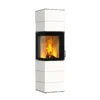 Kaminbausatz Neocube S10 Black & White | Eckkamin