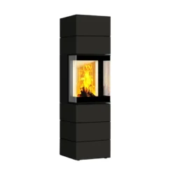 Kaminbausatz Neocube S30 Black & White | 3-Seiten-Kamin