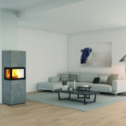 Kaminbausatz Nordpeis Cannes IR | 3-Seiten-Kamin -Ecopots Verkäufe kaminbausatz nordpeis cannes milieu 3 23244