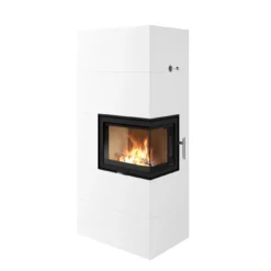 Kaminbausatz Nordpeis Salzburg C | Mit Eckscheibe