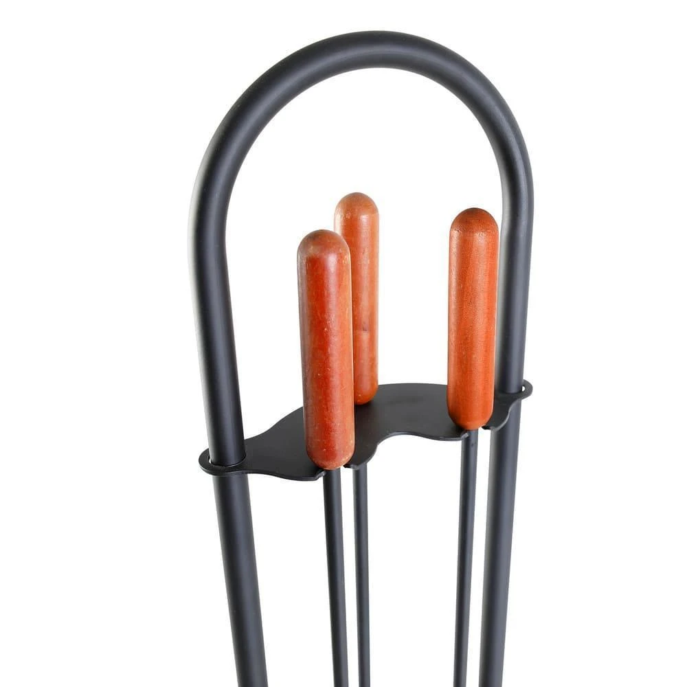 Kaminbesteck KAMINO-FLAM Stahl | 4-teilig 2 Kaminbesteck KAMINO-FLAM Stahl | 4-teilig – Bild 2