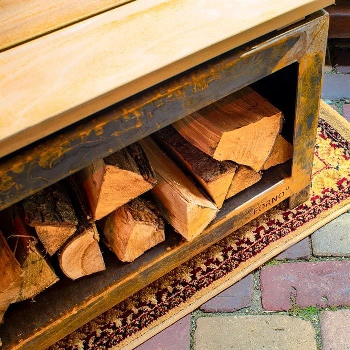 Kaminholzregal FORNO BHSH | Kaminholzbank | Für Den Außenbereich 5 Kaminholzregal FORNO BHSH | Kaminholzbank | Für Den Außenbereich – Bild 5
