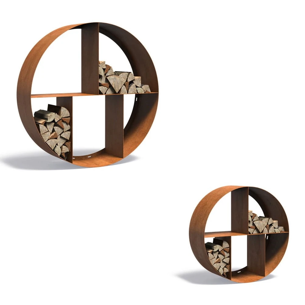 Kaminholzregal FORNO BHSR | Für Den Außenbereich 1 Kaminholzregal FORNO BHSR | Für Den Außenbereich