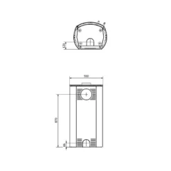 Kaminofen Kratki FALCON VIEW | Tür Selbstschließend -Ecopots Verkäufe kaminofen kratki falcon view abmessungen 1jpg 6 143277