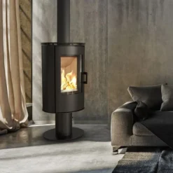 Kaminofen Kratki KOZA AB S N O DR | Drehbar | Tür Selbstschließend -Ecopots Verkäufe kaminofen kratki koza ab s n o dr schwarz milieujpg 6 143924