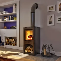 Kaminofen Kratki KOZA K5 Mit Holzfach -Ecopots Verkäufe kaminofen kratki koza k5 mit holzfach milieujpg 5 141269