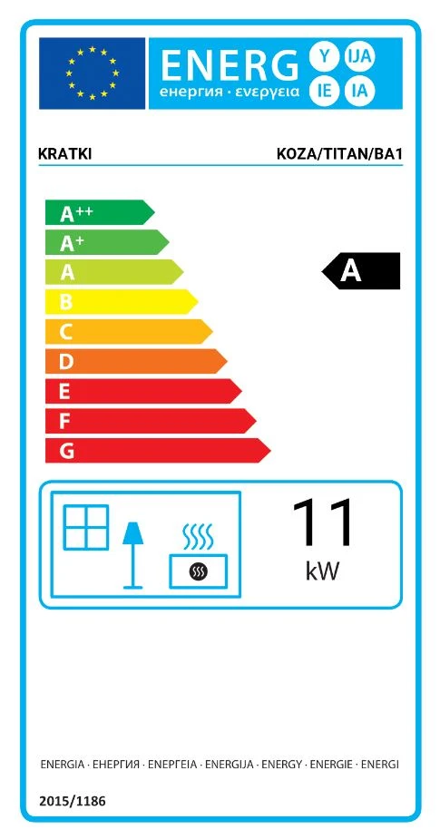 Kaminofen Kratki KOZA TITAN | Tür Selbstschließend 5 Kaminofen Kratki KOZA TITAN | Tür Selbstschließend – Bild 5
