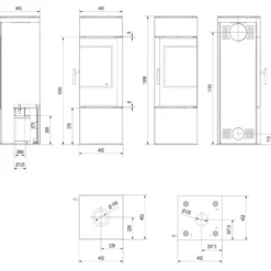 Kaminofen Kratki THOR | Tür Selbstschließend -Ecopots Verkäufe kaminofen kratki thor abmessungenjpg 5 142983 scaled