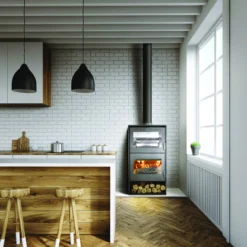 Kaminofen LACUNZA ALTEA | Mit Backfach -Ecopots Verkäufe kaminofen lacunza altea milieujpg 7 135031